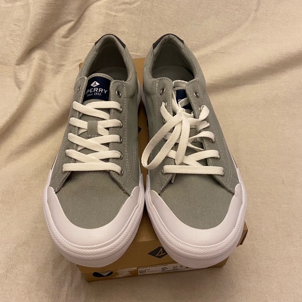 Sperry Canvas Boat Shoes - Picture 2 of 5